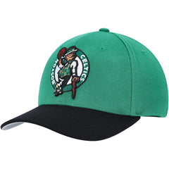 Mitchell & Ness Boston Celtics MVP Team Two-Tone 2.0 Stretch-Snapback Hat