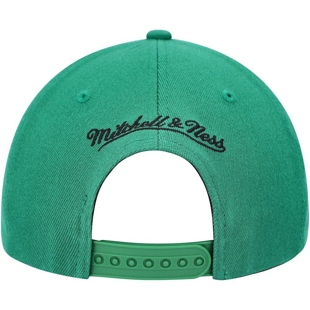 Mitchell & Ness Boston Celtics MVP Team Two-Tone 2.0 Stretch-Snapback Hat