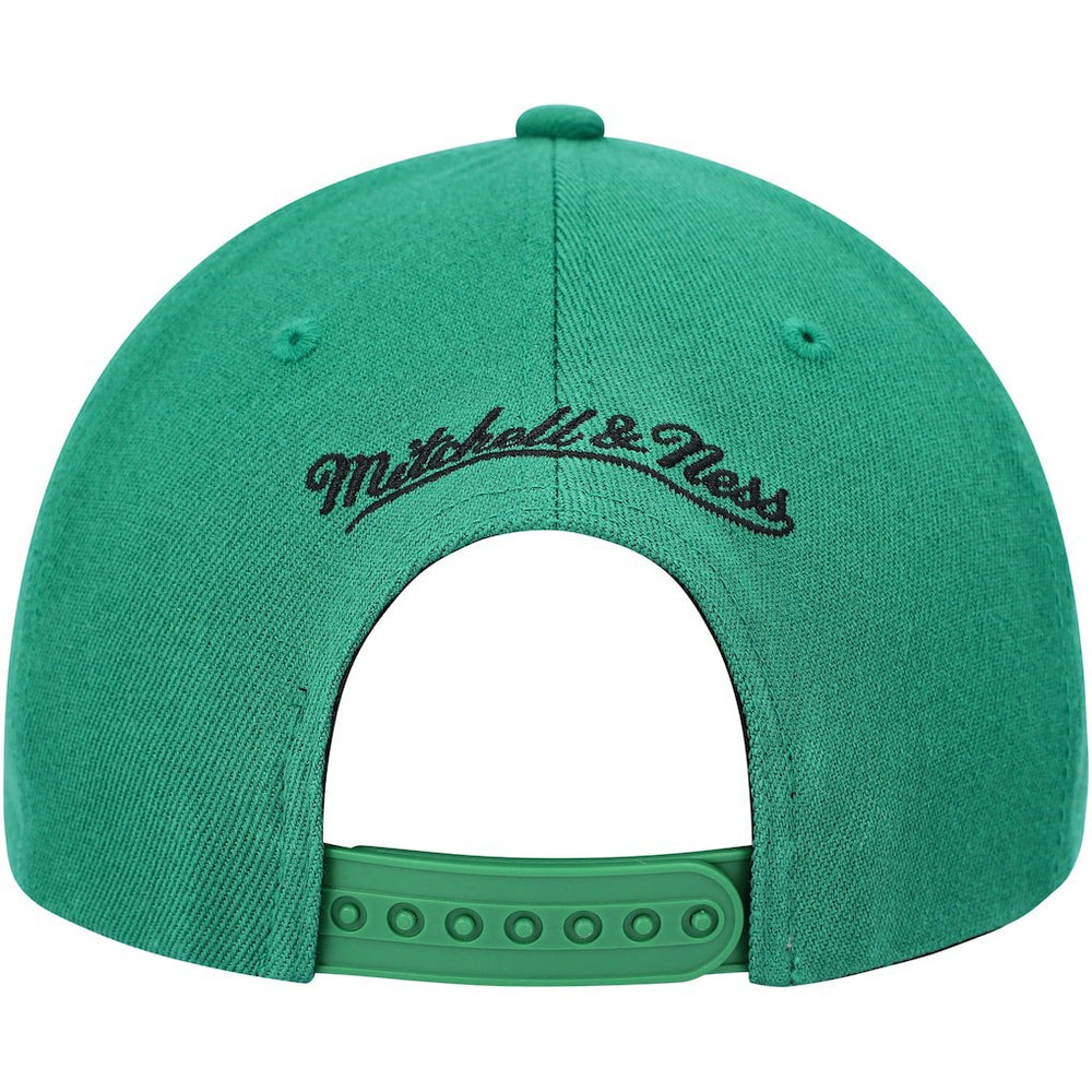 Mitchell & Ness Boston Celtics MVP Team Two-Tone 2.0 Stretch-Snapback Hat