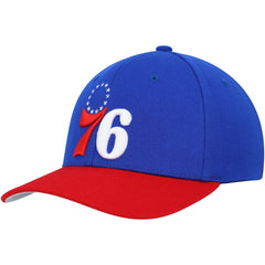 Mitchell & Ness Philadelphia 76ers MVP Team Two-Tone 2.0 Stretch-Snapback Hat