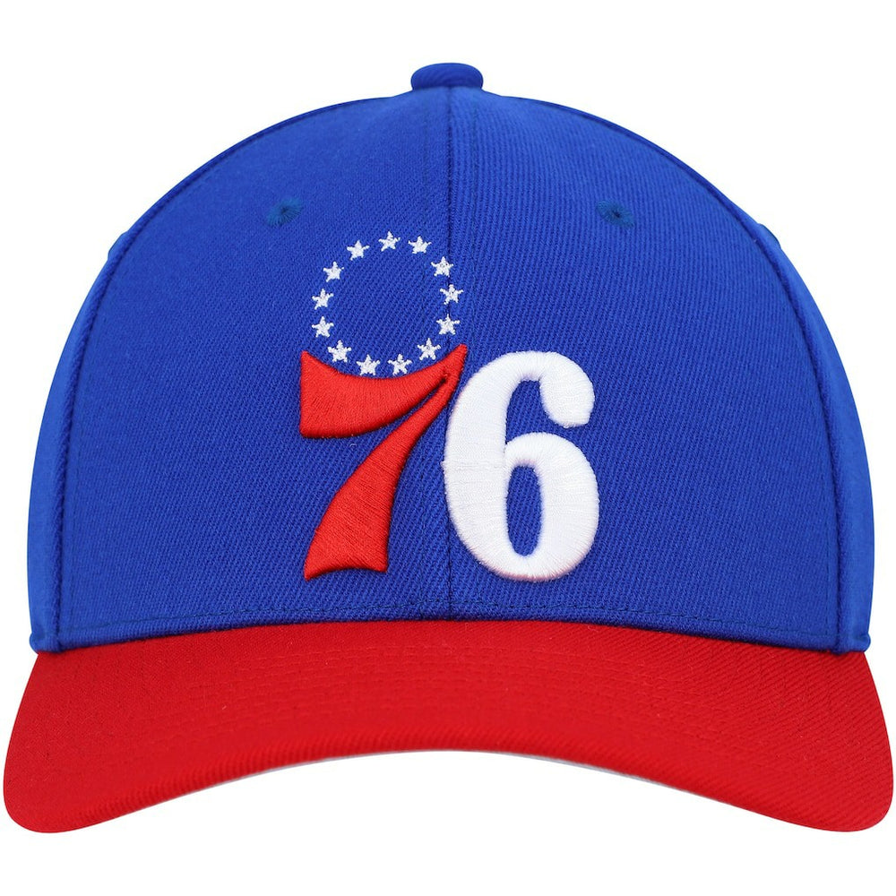Mitchell & Ness Philadelphia 76ers MVP Team Two-Tone 2.0 Stretch-Snapback Hat