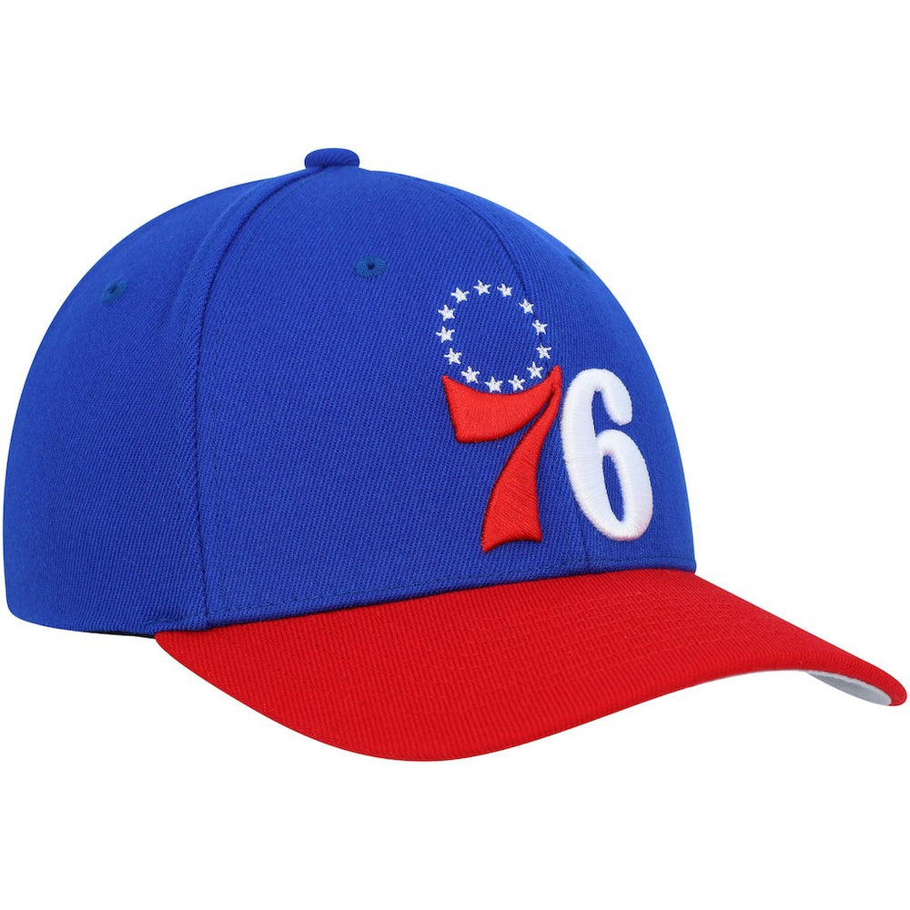 Mitchell & Ness Philadelphia 76ers MVP Team Two-Tone 2.0 Stretch-Snapback Hat