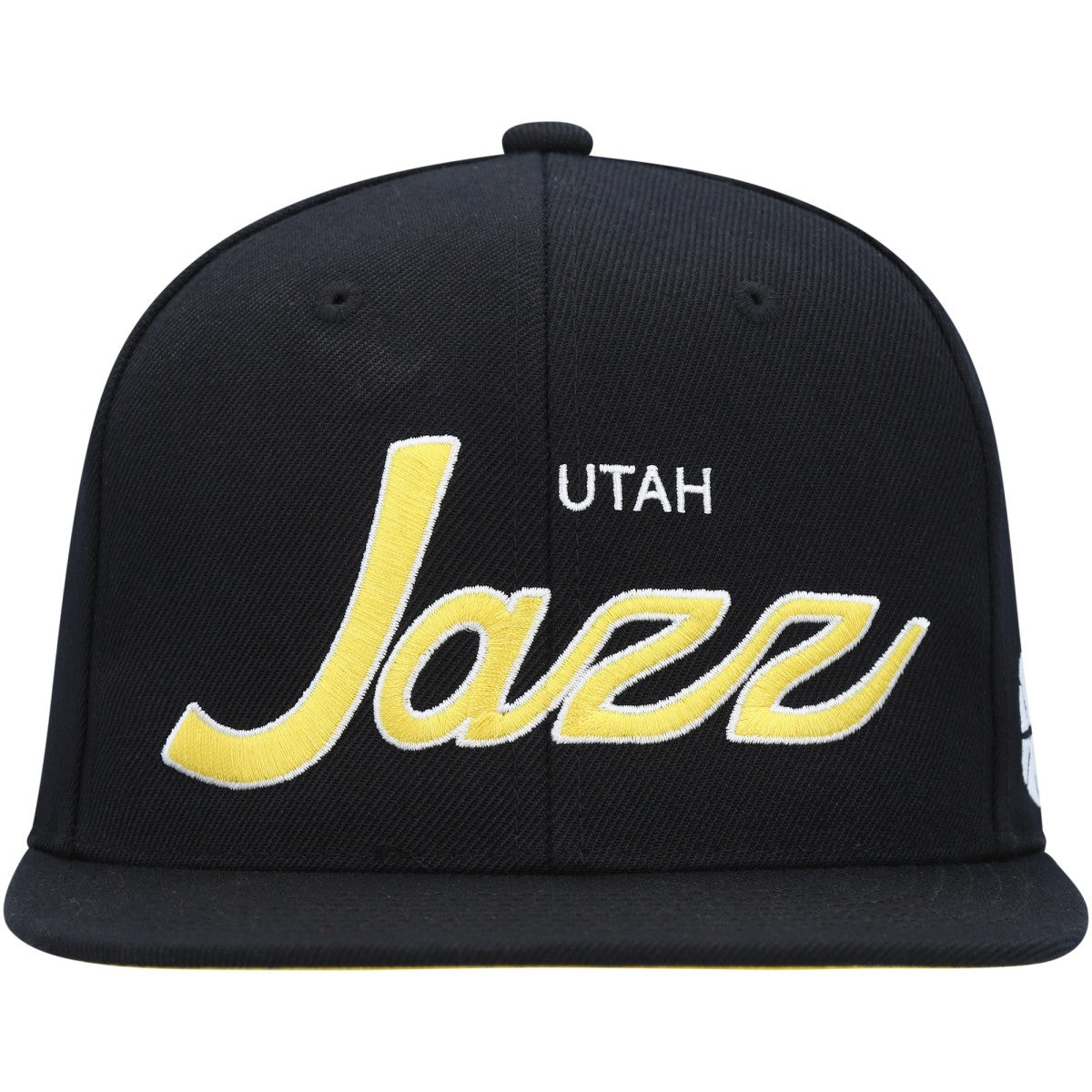Mitchell & Ness Utah Jazz Hardwood Classics Script 2.0 Snapback Hat