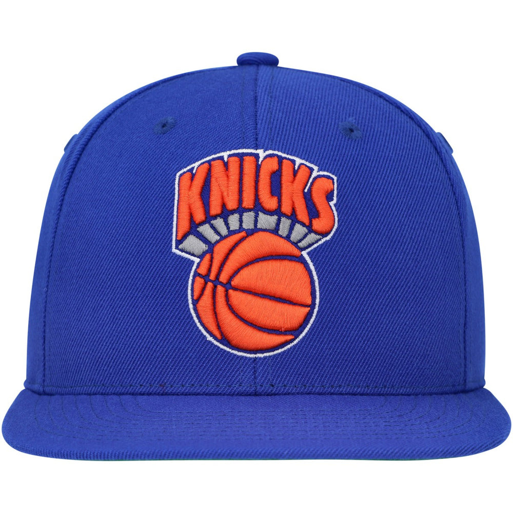 Mitchell & Ness New York Knicks Hardwood Classics MVP Team Ground 2.0 Fitted Hat