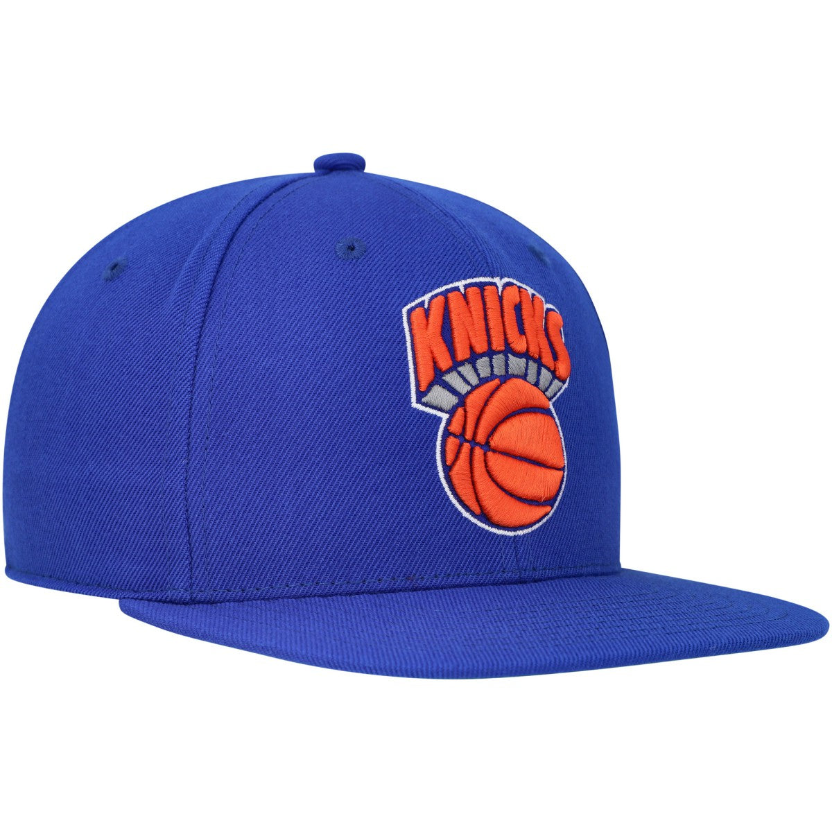 Mitchell & Ness New York Knicks Hardwood Classics MVP Team Ground 2.0 Fitted Hat