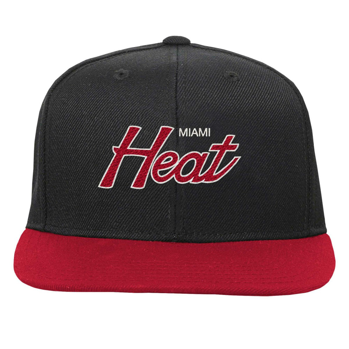 Mitchell & Ness Miami Heat Youth Team Script Snapback Hat