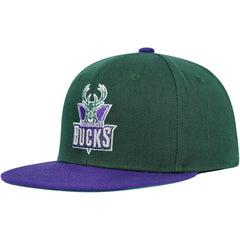Mitchell & Ness Milwaukee Bucks Youth Two-Tone Snapback Hat