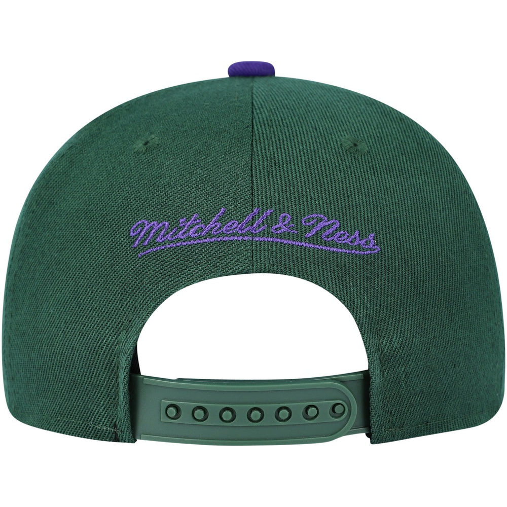 Mitchell & Ness Milwaukee Bucks Youth Two-Tone Snapback Hat