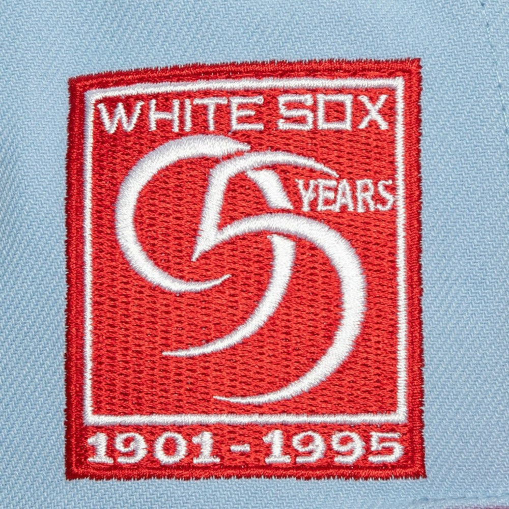 Light Blue/Red Chicago White Sox Mitchell & Ness Hometown Snapback Hat