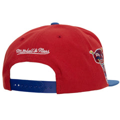 Red/Royal Detroit Tigers Mitchell & Ness Hometown Snapback Hat