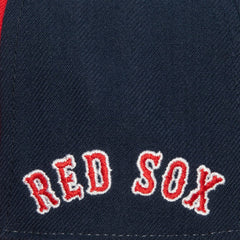 Red/ Boston Red Sox Mitchell & Ness Bases Loaded Fitted Hat