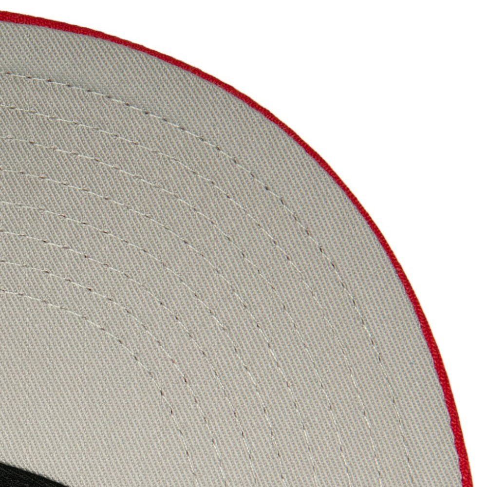 Red/ Boston Red Sox Mitchell & Ness Bases Loaded Fitted Hat