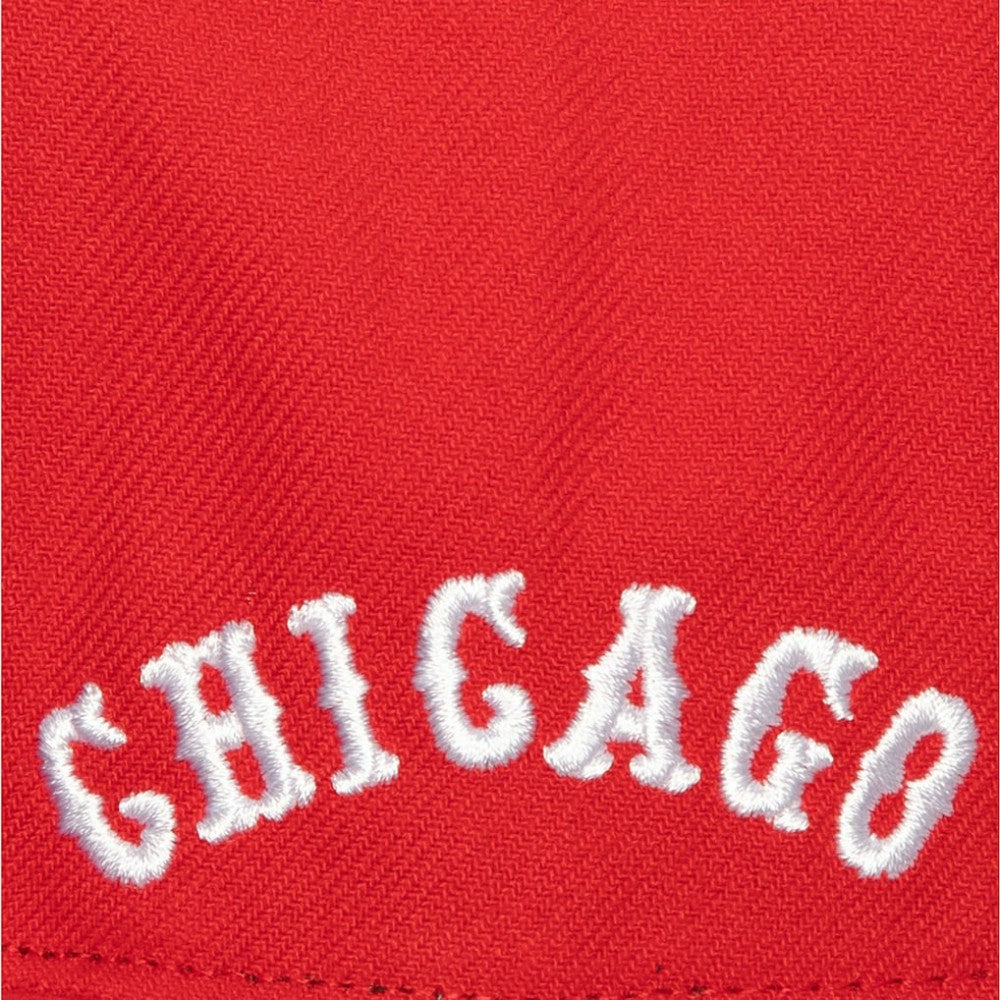 Red/ Chicago White Sox Mitchell & Ness Bases Loaded Fitted Hat