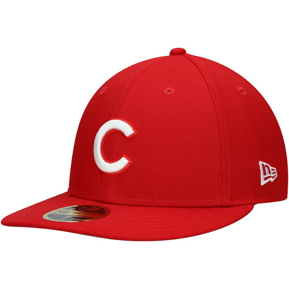 Scarlet Chicago Cubs New Era Low Profile 59FIFTY Fitted Hat