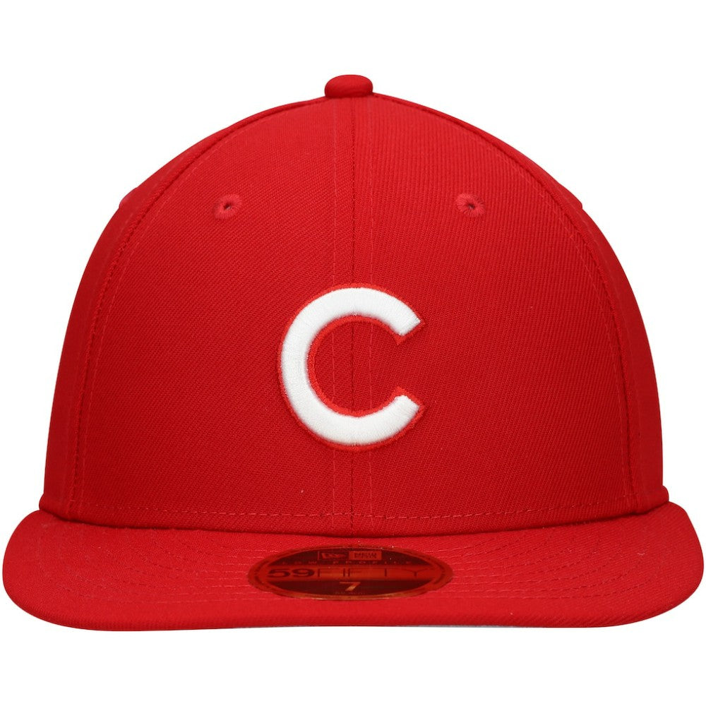 Scarlet Chicago Cubs New Era Low Profile 59FIFTY Fitted Hat