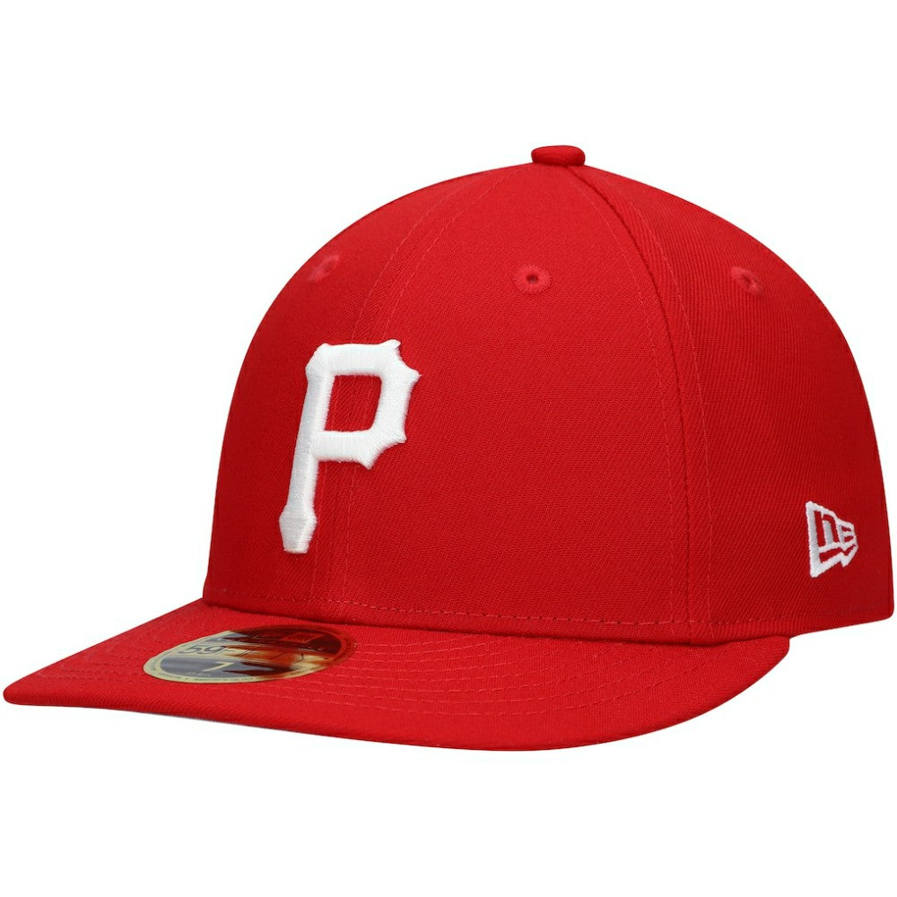 Scarlet Pittsburgh Pirates New Era Low Profile 59FIFTY Fitted Hat
