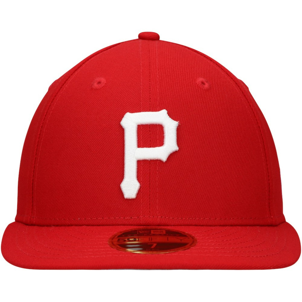 Scarlet Pittsburgh Pirates New Era Low Profile 59FIFTY Fitted Hat