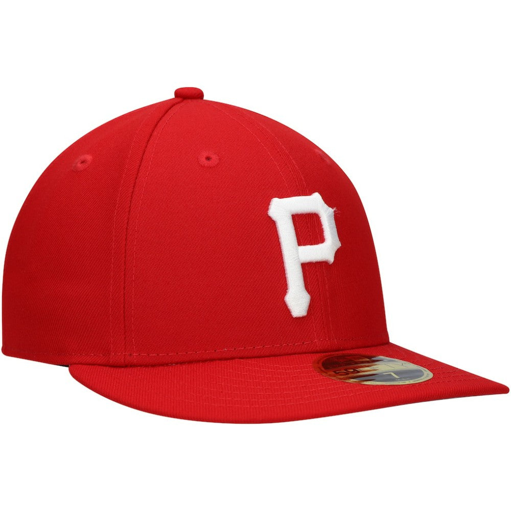 Scarlet Pittsburgh Pirates New Era Low Profile 59FIFTY Fitted Hat