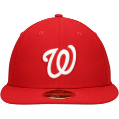 Scarlet Washington Nationals New Era Low Profile 59FIFTY Fitted Hat