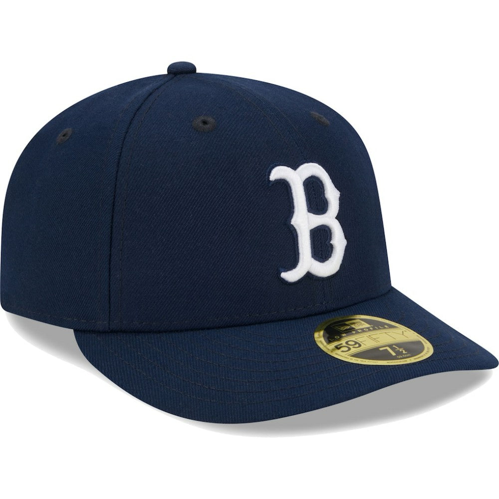 Navy Boston Red Sox New Era Oceanside Low Profile 59FIFTY Fitted Hat