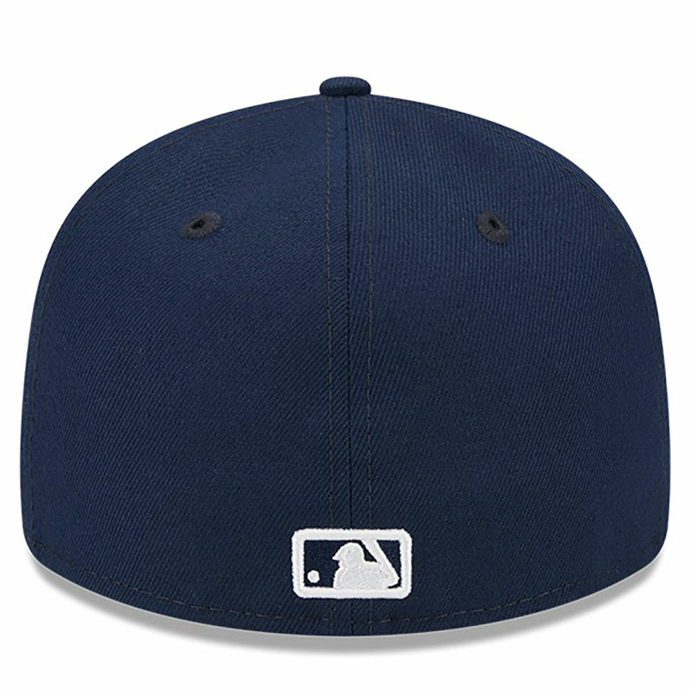 Navy Miami Marlins New Era Oceanside Low Profile 59FIFTY Fitted Hat