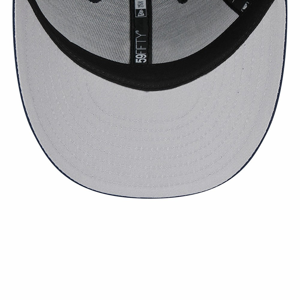 Navy Miami Marlins New Era Oceanside Low Profile 59FIFTY Fitted Hat