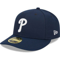 Navy Philadelphia Phillies New Era Oceanside Low Profile 59FIFTY Fitted Hat