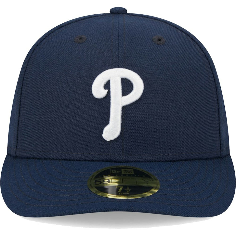 Navy Philadelphia Phillies New Era Oceanside Low Profile 59FIFTY Fitted Hat