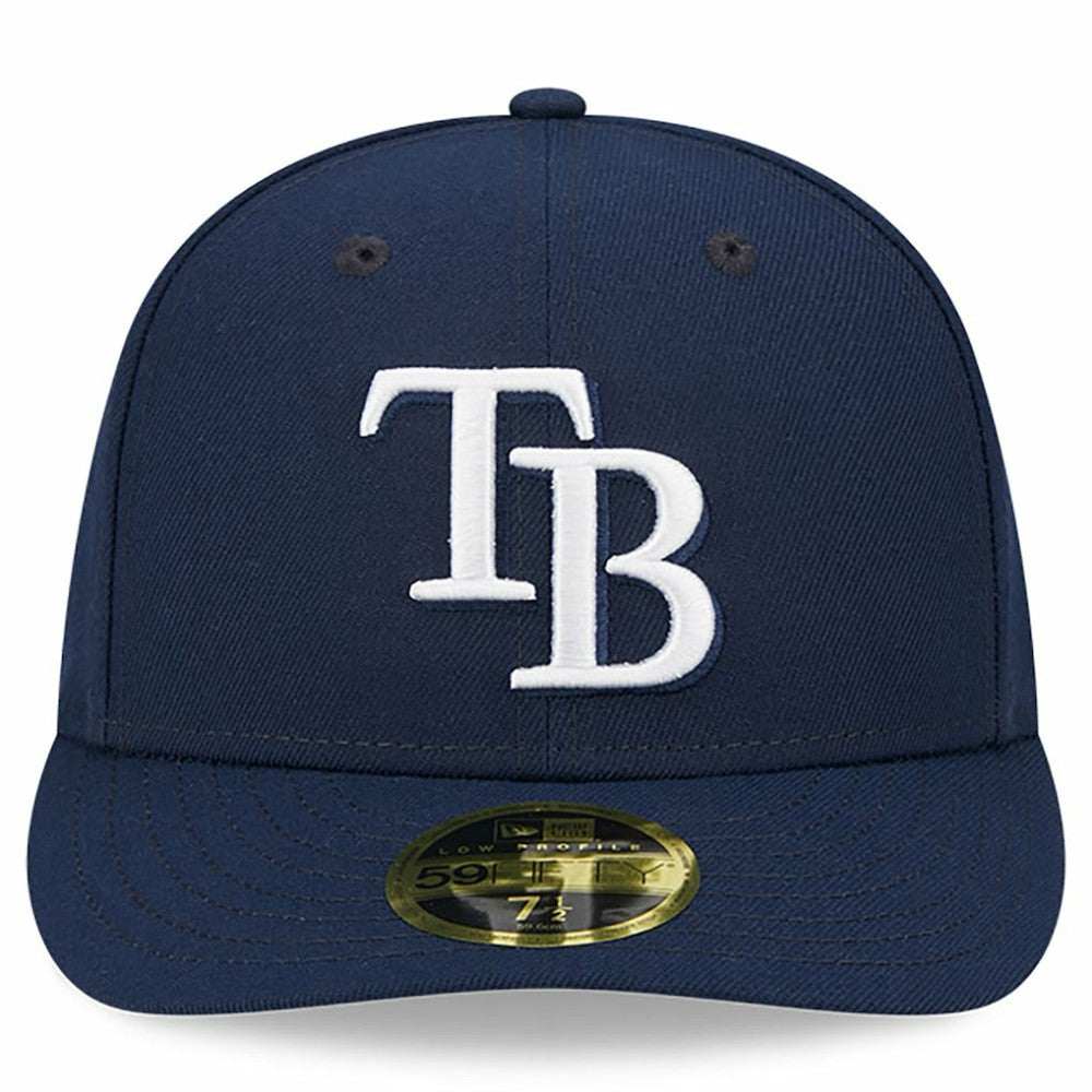 Navy Tampa Bay Rays New Era Oceanside Low Profile 59FIFTY Fitted Hat