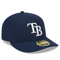 Navy Tampa Bay Rays New Era Oceanside Low Profile 59FIFTY Fitted Hat