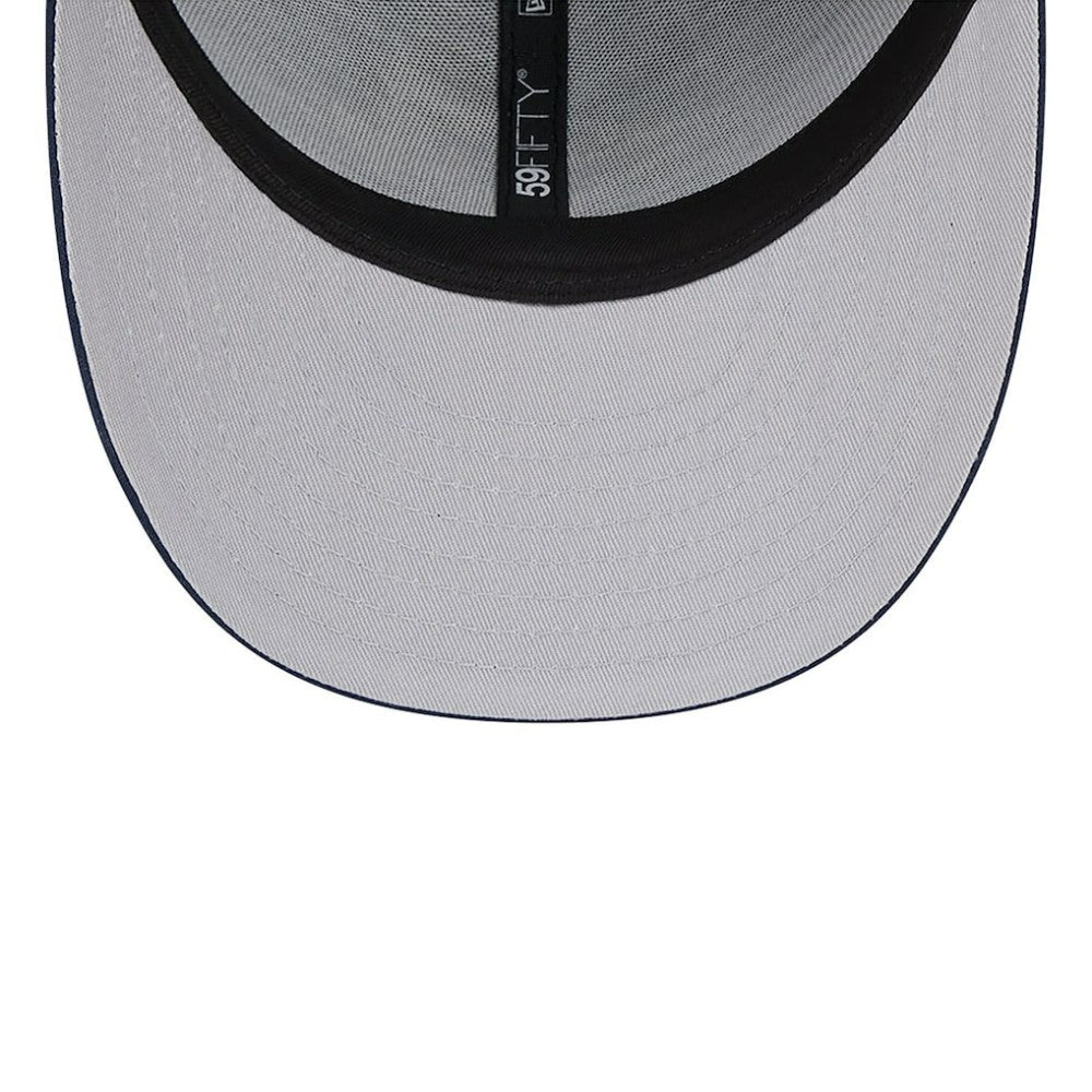 Navy Tampa Bay Rays New Era Oceanside Low Profile 59FIFTY Fitted Hat