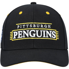 NHL Pittsburgh Penguins Mitchell & Ness LOFI Pro Snapback Hat