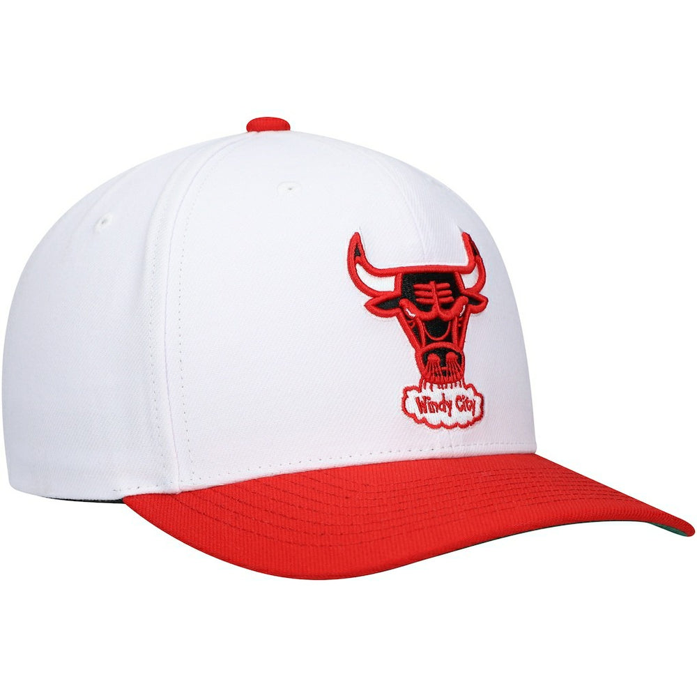 Mitchell & Ness Chicago Bulls Hardwood Classics Core 2-Tone 2.0 Pro Snapback Hat