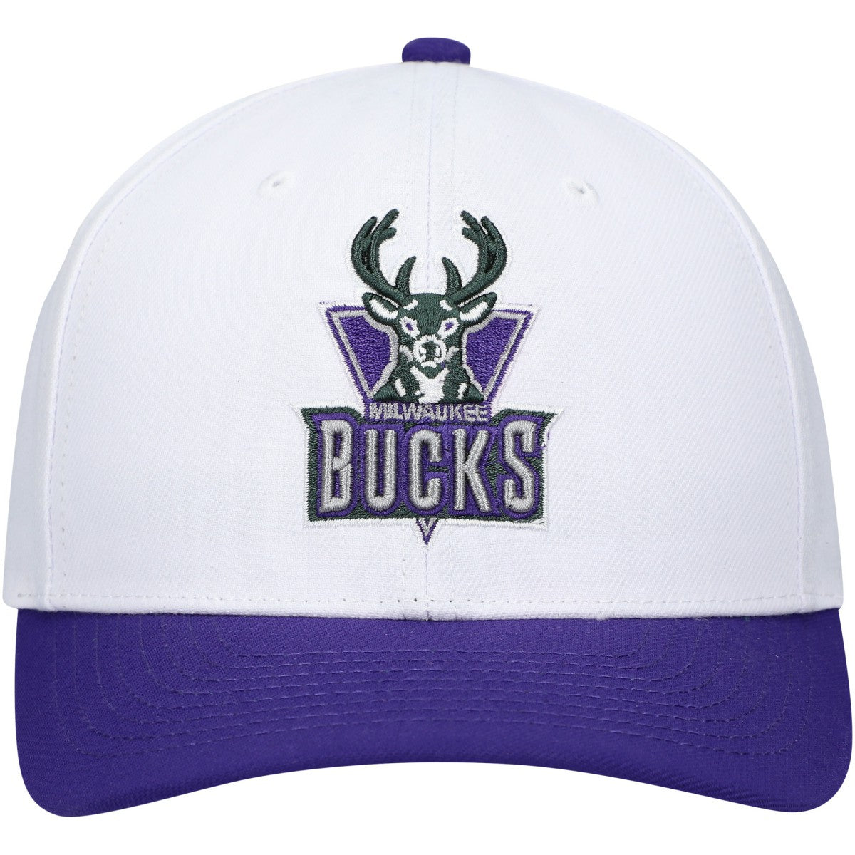 Mitchell & Ness Milwaukee Bucks Hardwood Classics Core 2-Tone 2.0 Pro Snapback Hat
