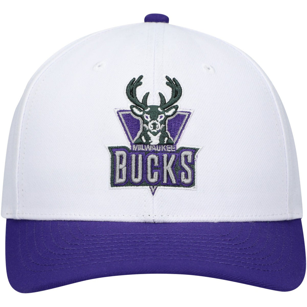 Mitchell & Ness Milwaukee Bucks Hardwood Classics Core 2-Tone 2.0 Pro Snapback Hat