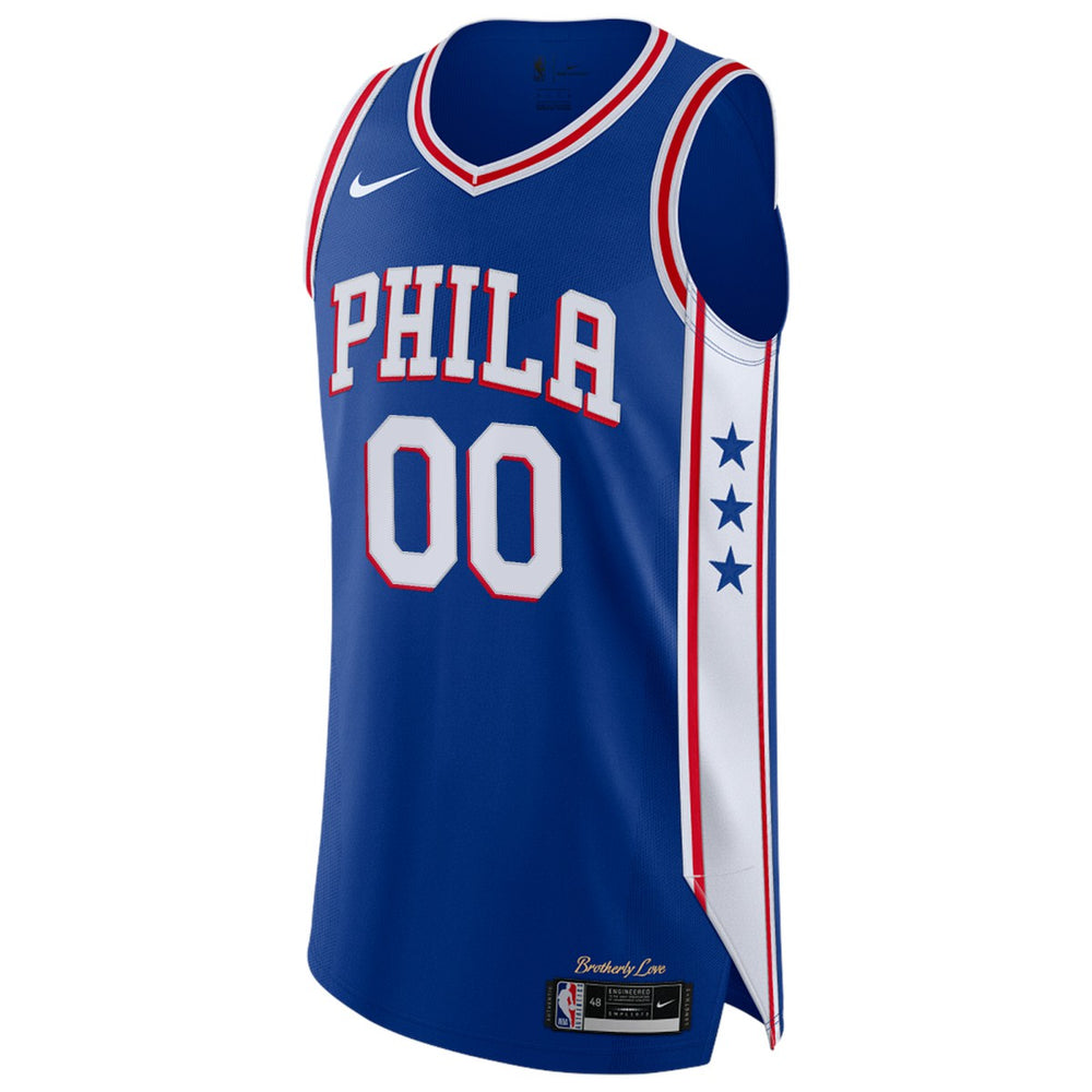 Nike Philadelphia 76ers Custom Authentic Jersey