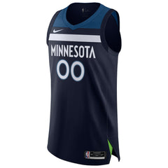 Nike Minnesota Timberwolves Authentic Custom Jersey Navy