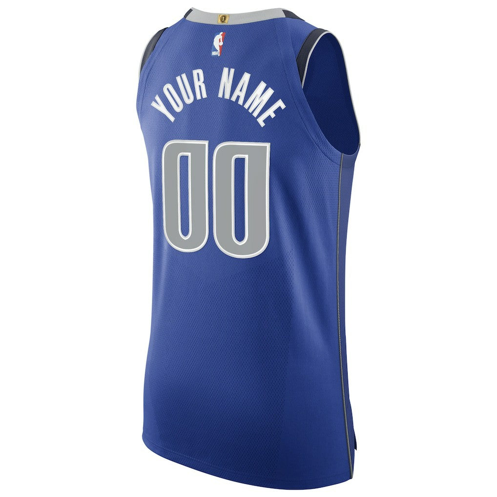 Nike Dallas Mavericks 2020/21 Authentic Custom Jersey Royal sale