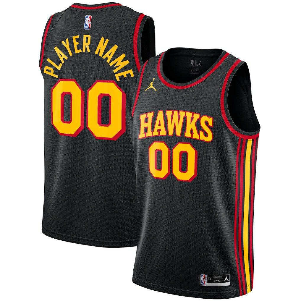Atlanta Hawks Jordan Brand Swingman Custom Jersey