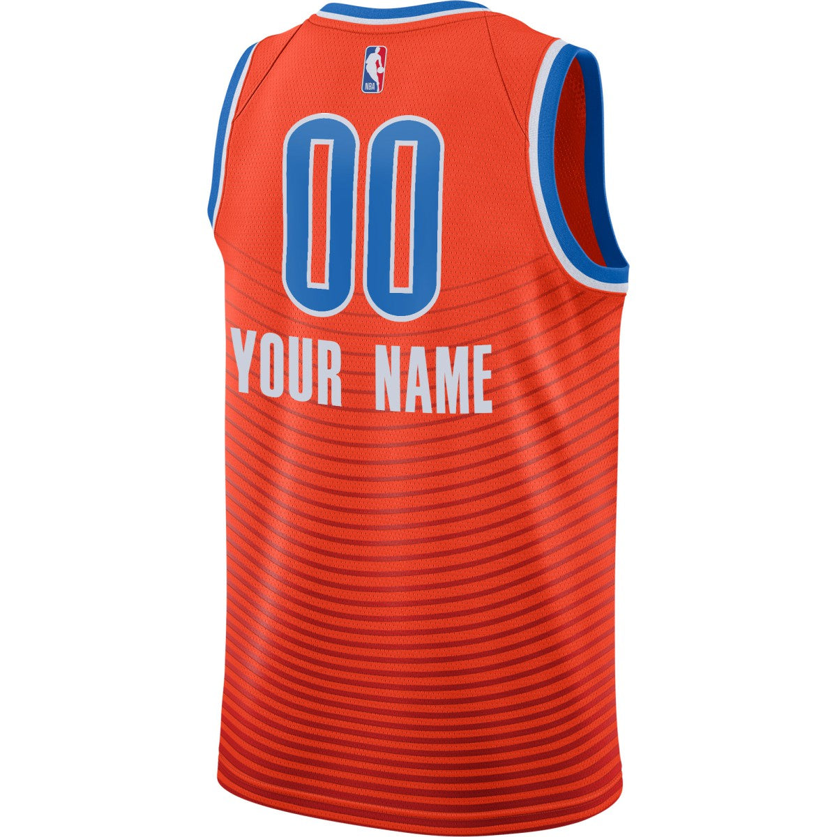 Oklahoma City Thunder Jordan Brand Swingman Custom Jersey