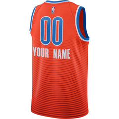 Oklahoma City Thunder Jordan Brand Swingman Custom Jersey
