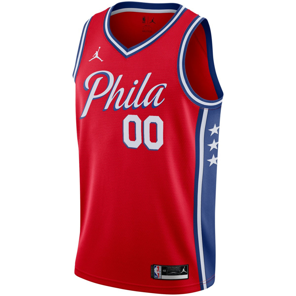 Philadelphia 76ers Jordan Brand Swingman Custom Jersey
