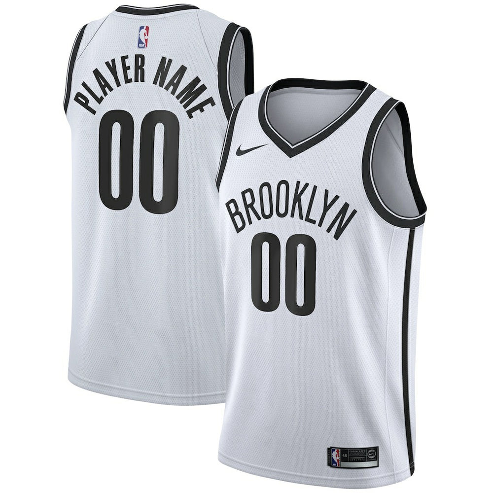 Nike Brooklyn Nets 2020/21 Swingman Custom Jersey