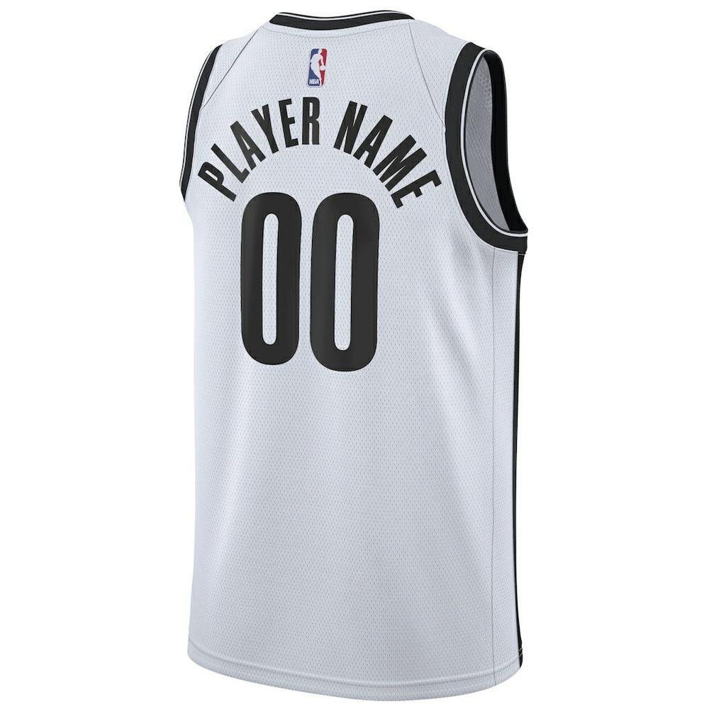 Nike Brooklyn Nets 2020/21 Swingman Custom Jersey