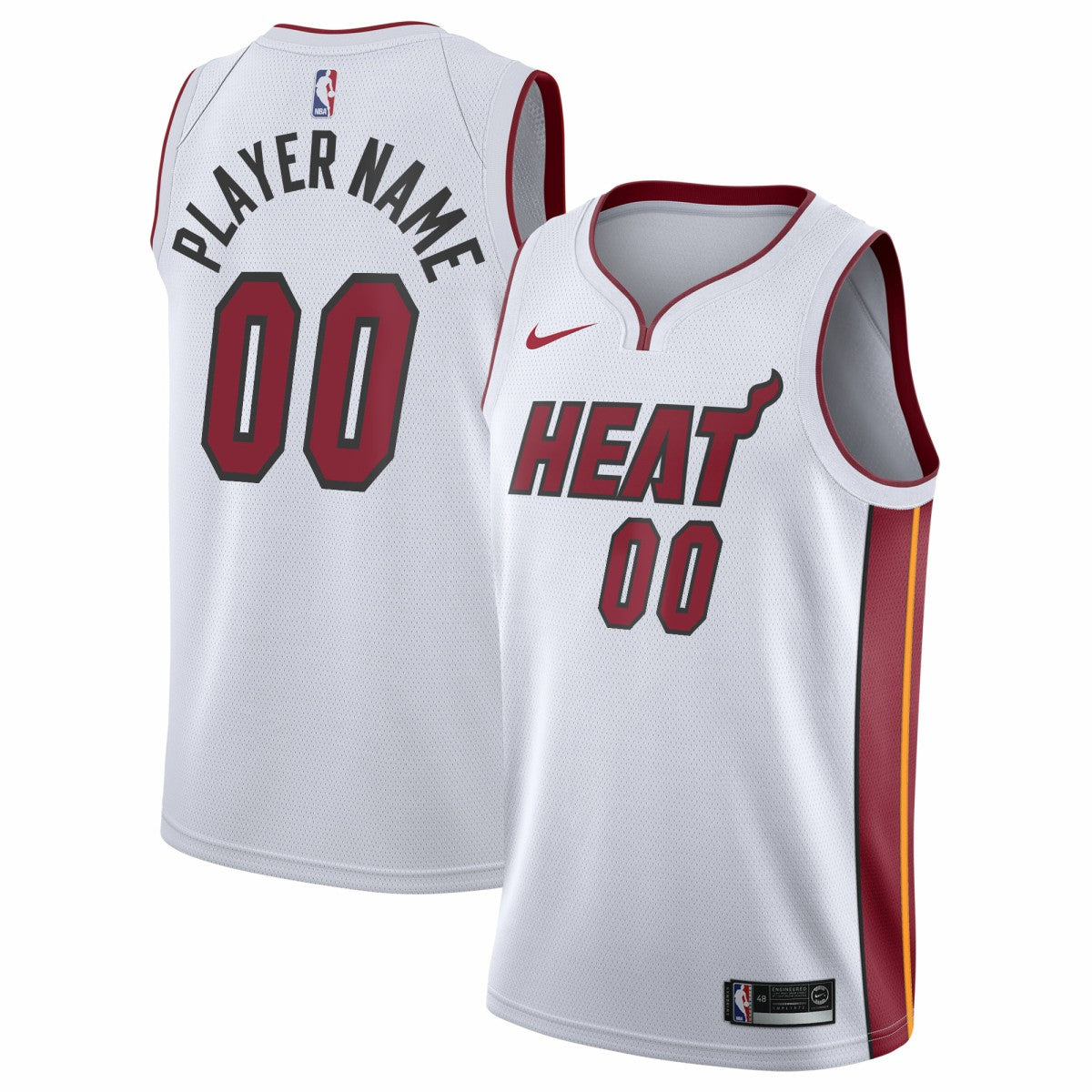 Nike Miami Heat 2020/21 Swingman Custom Jersey