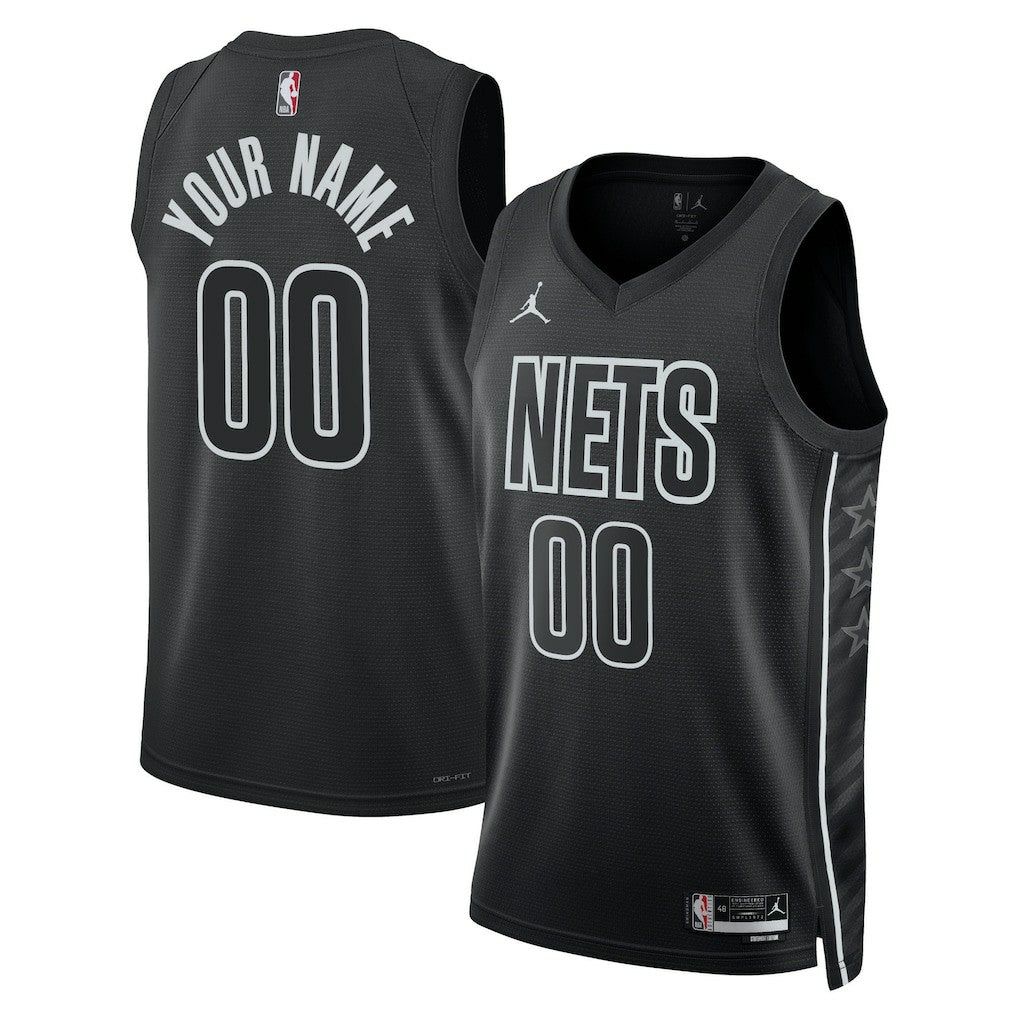 Brooklyn Nets Jordan Brand Unisex 2022/23 Swingman Custom Jersey