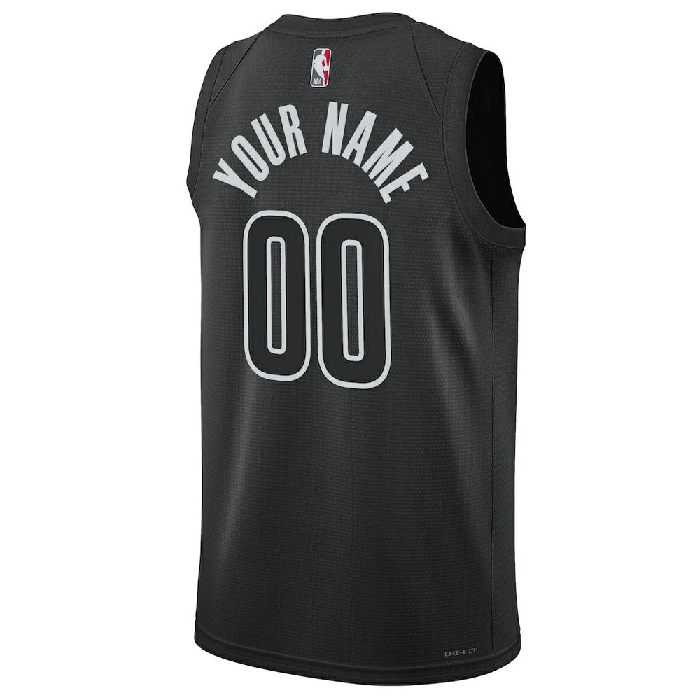 Brooklyn Nets Jordan Brand Unisex 2022/23 Swingman Custom Jersey