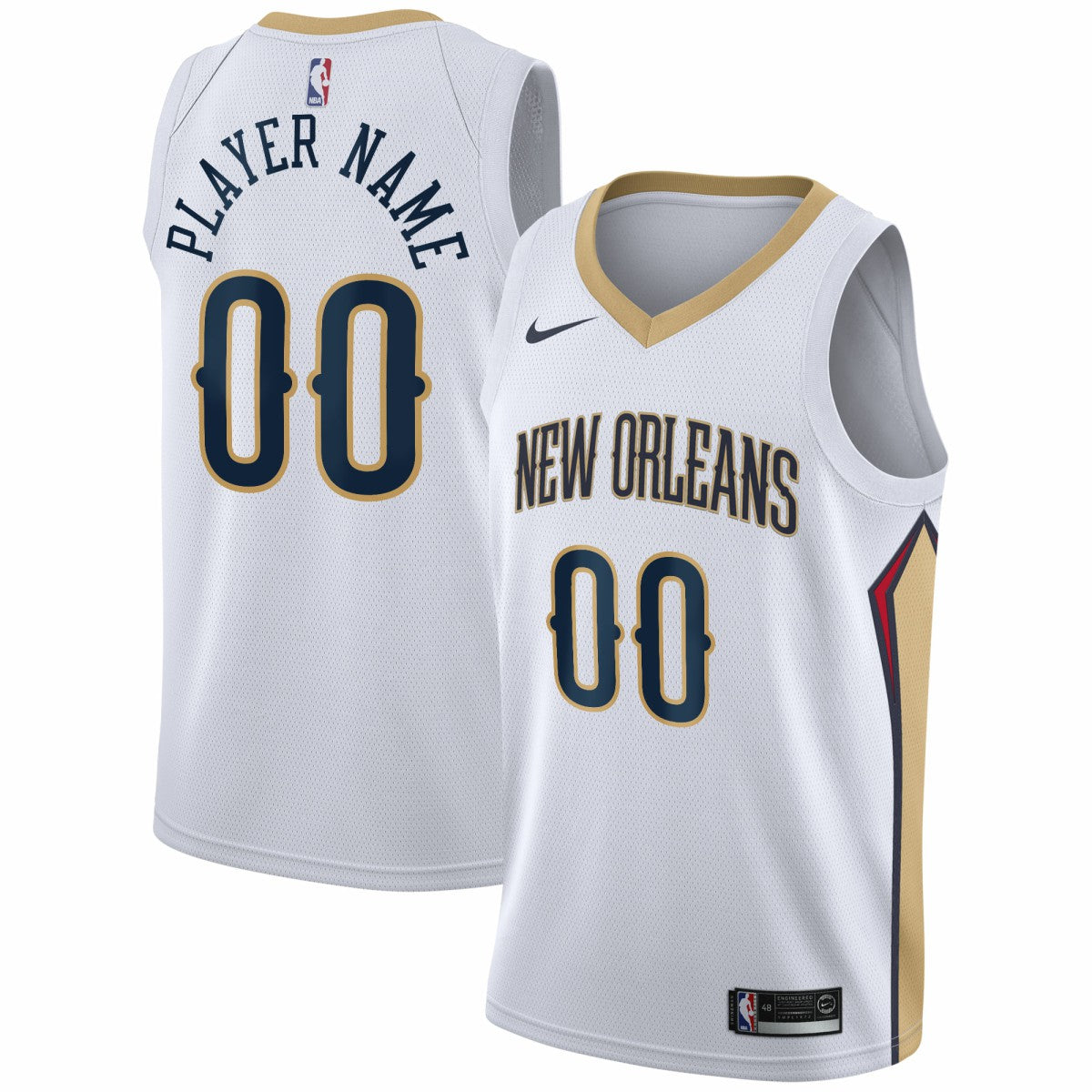 Nike New Orleans Pelicans 2020/21 Swingman Custom Jersey