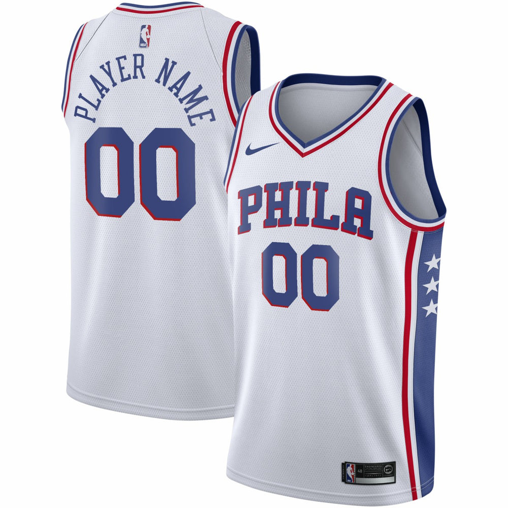 Nike Philadelphia 76ers 2020/21 Swingman Custom Jersey