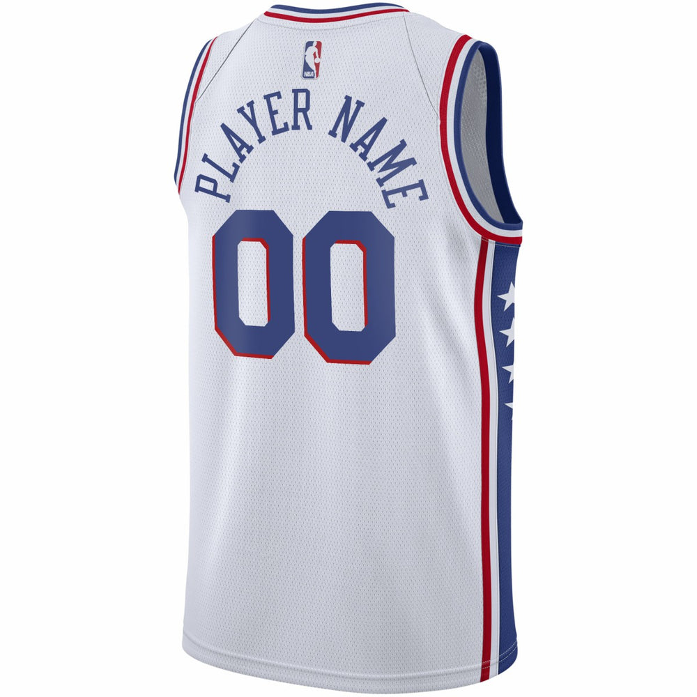 Nike Philadelphia 76ers 2020/21 Swingman Custom Jersey